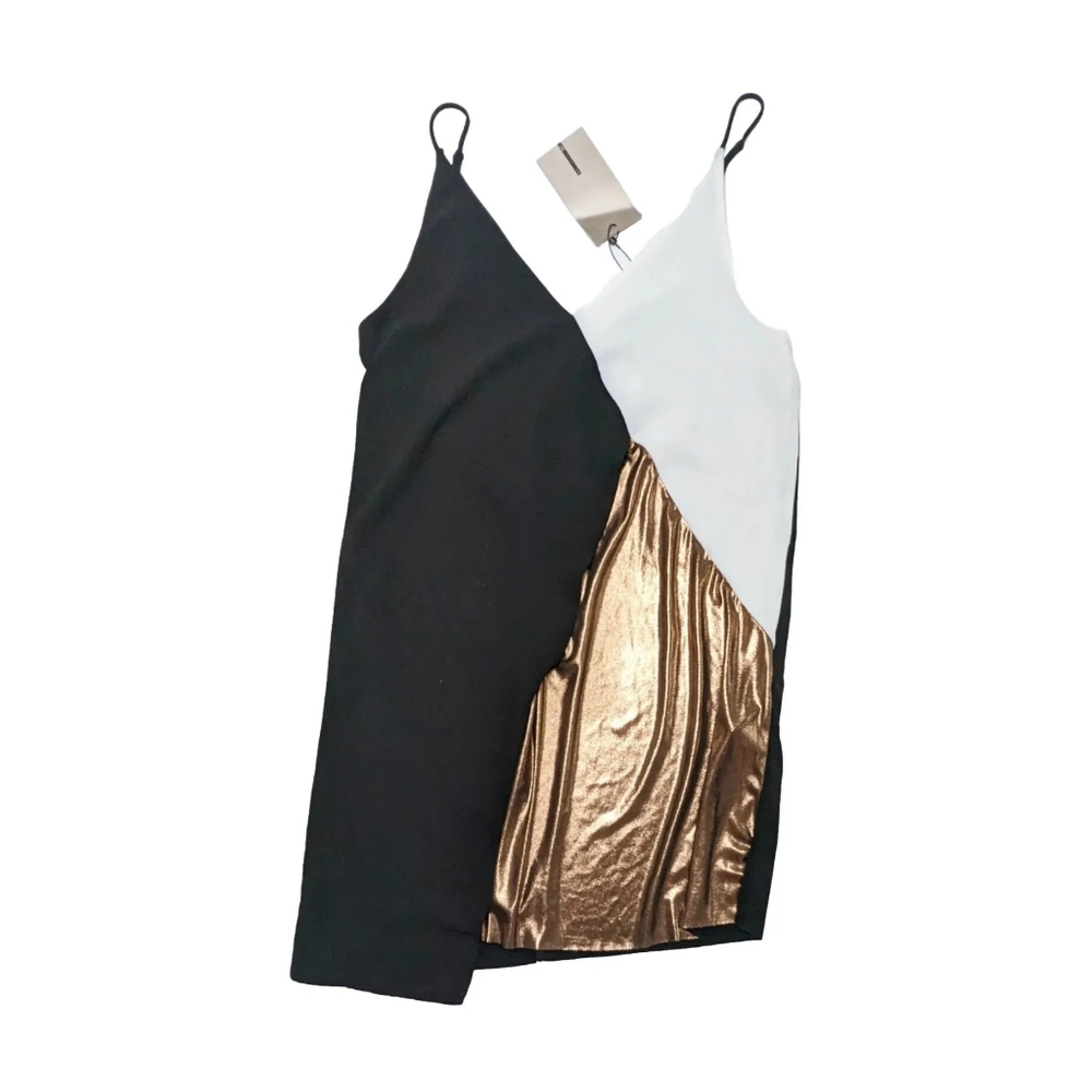 ZARA SIleeveless Colorblock Dress Size S
